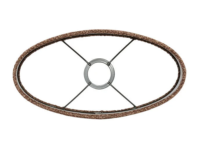 Abat-jour BRANDY - 30x15x25cm - Marron