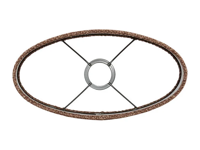 Abat-jour BRANDY - 30x15x25cm - Marron