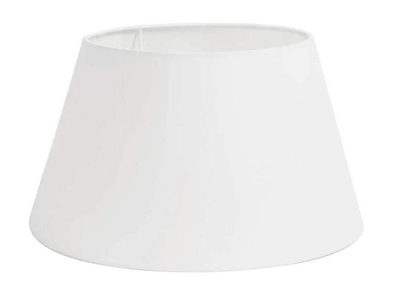 Lampenschirm POLYCOTTON - 30x19x17cm - Weiß