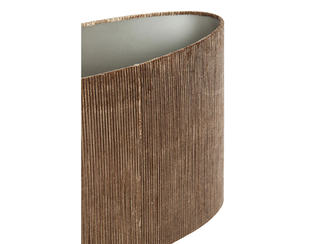 Abat-jour FLAIR - 45x21x32cm - Marron