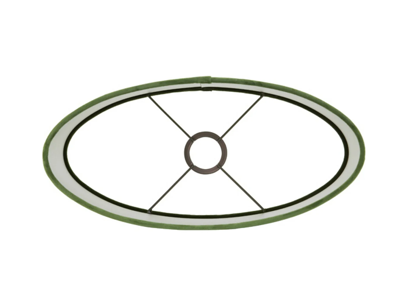 Abat-jour VELOURS - 30x15x25cm - Vert