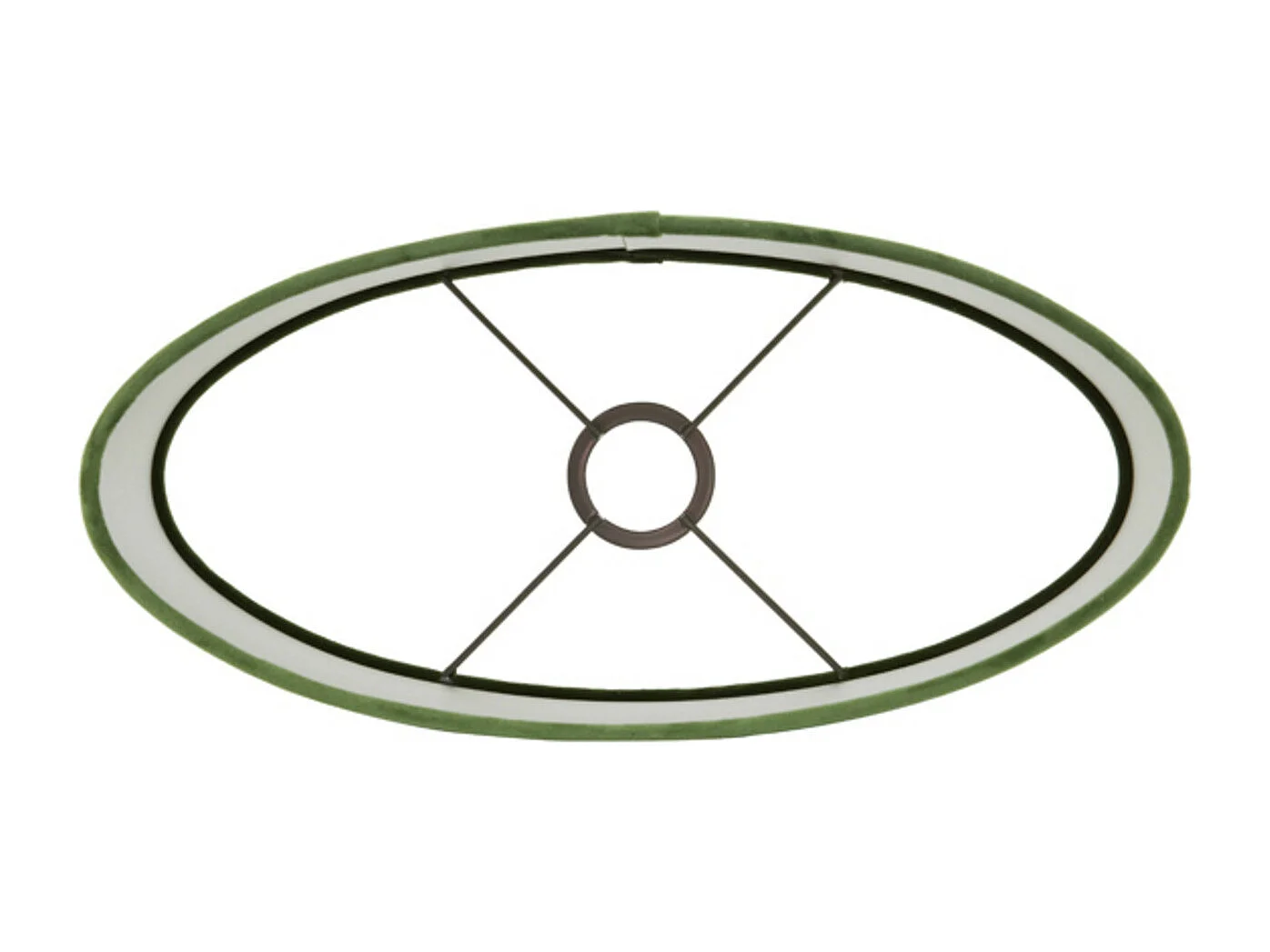 Abat-jour VELOURS - 30x15x25cm - Vert