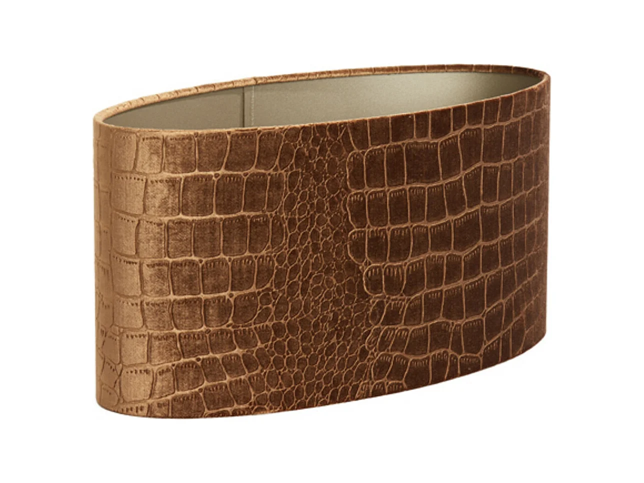 Abat-jour PRAYA - 38x17,5x19cm - Marron