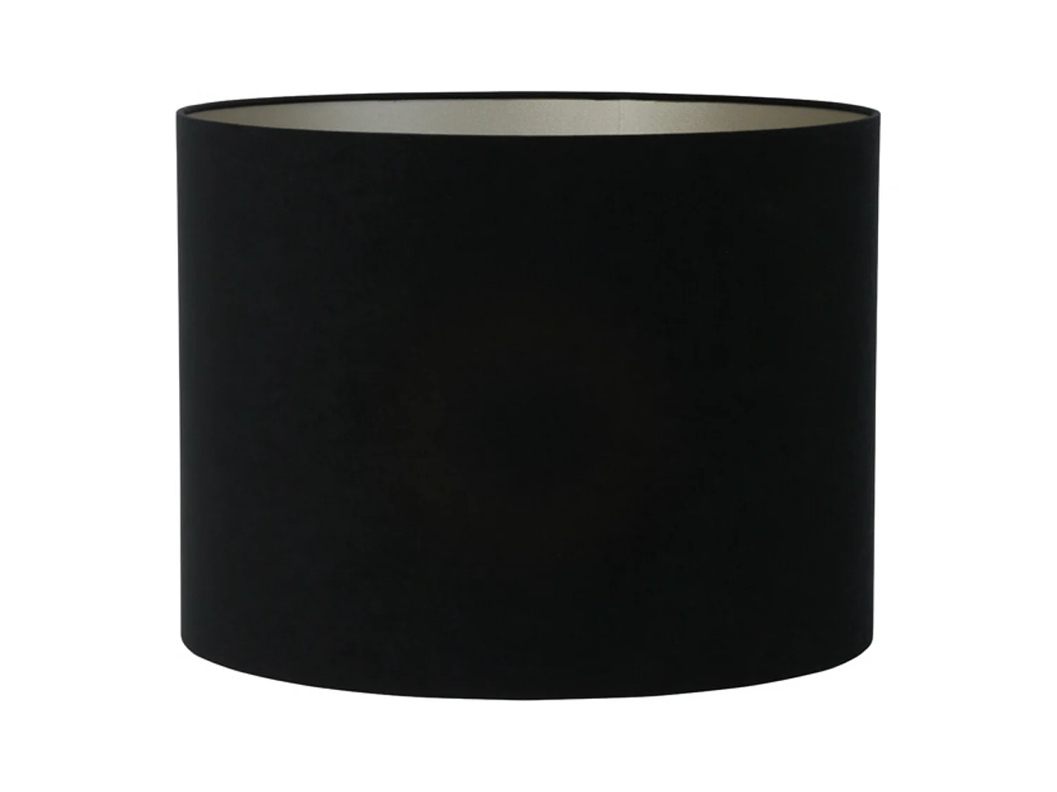 Abat-jour VELOURS - Ø40x30cm - Noir