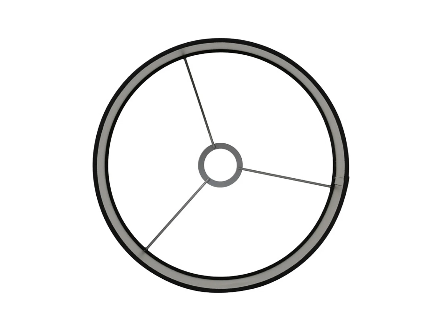 Abat-jour VELOURS - Ø40x30cm - Noir