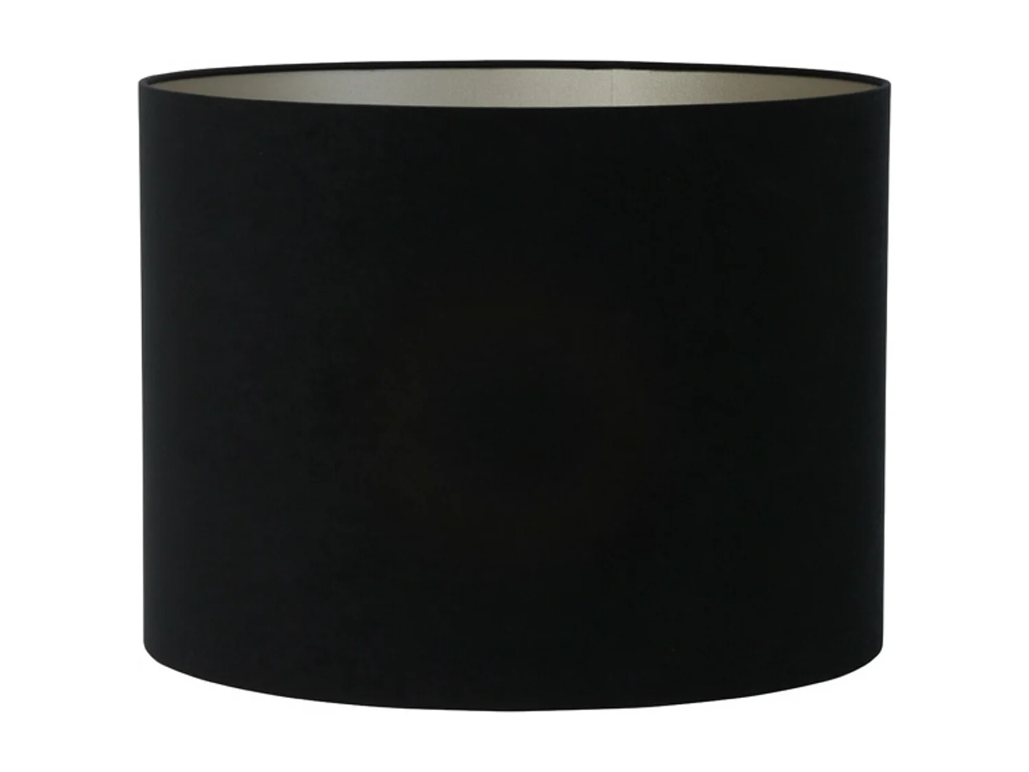 Abat-jour VELOURS - Ø40x30cm - Noir