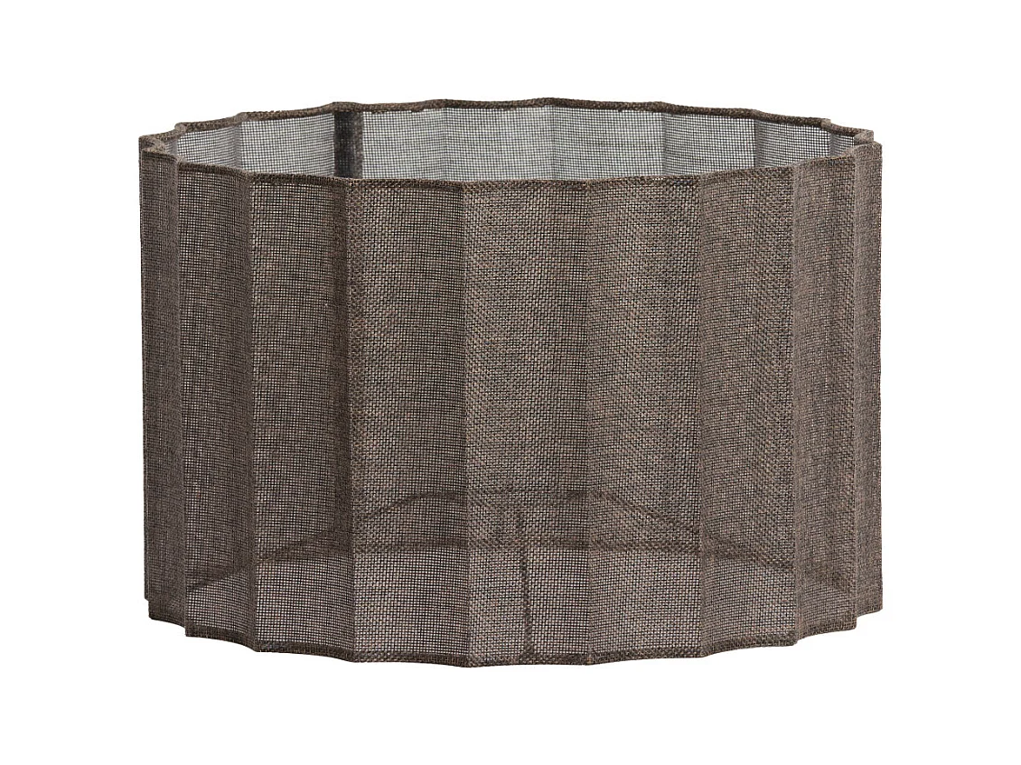 Lampenkap DISLI - Ø35x22cm - Bruin