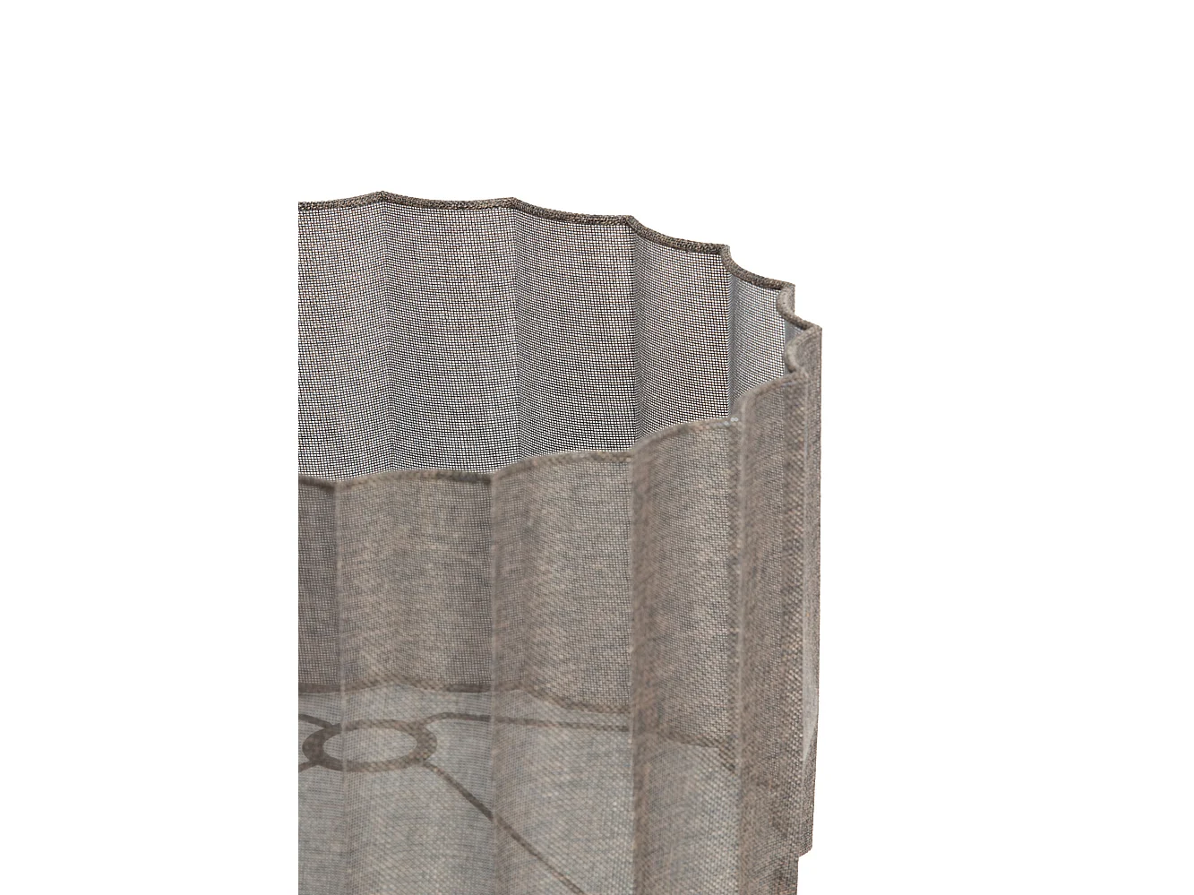 Lampenkap DISLI - Ø35x22cm - Bruin