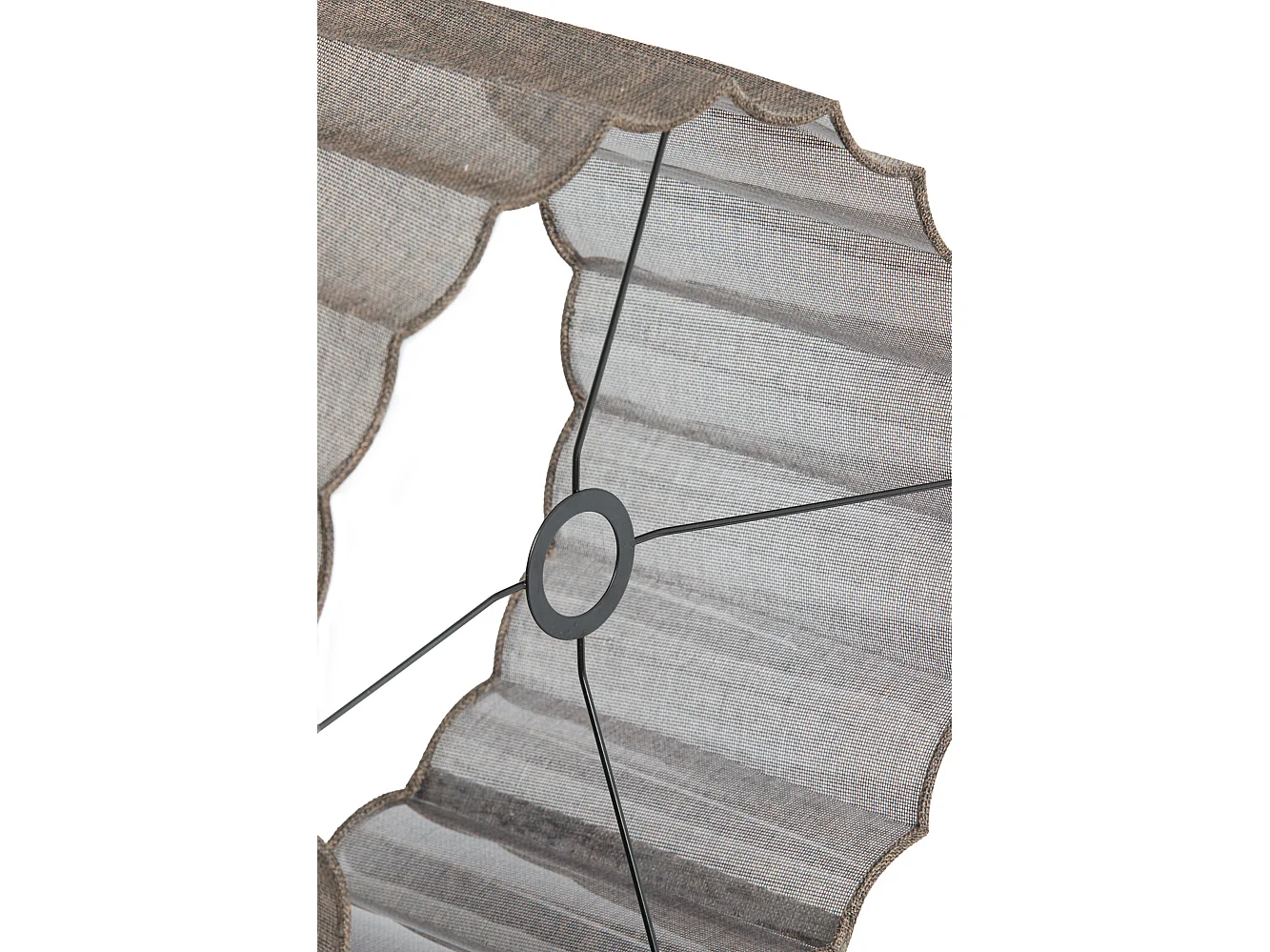 Lampenkap DISLI - Ø35x22cm - Bruin