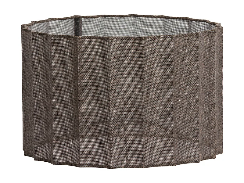 Lampenkap DISLI - Ø35x22cm - Bruin