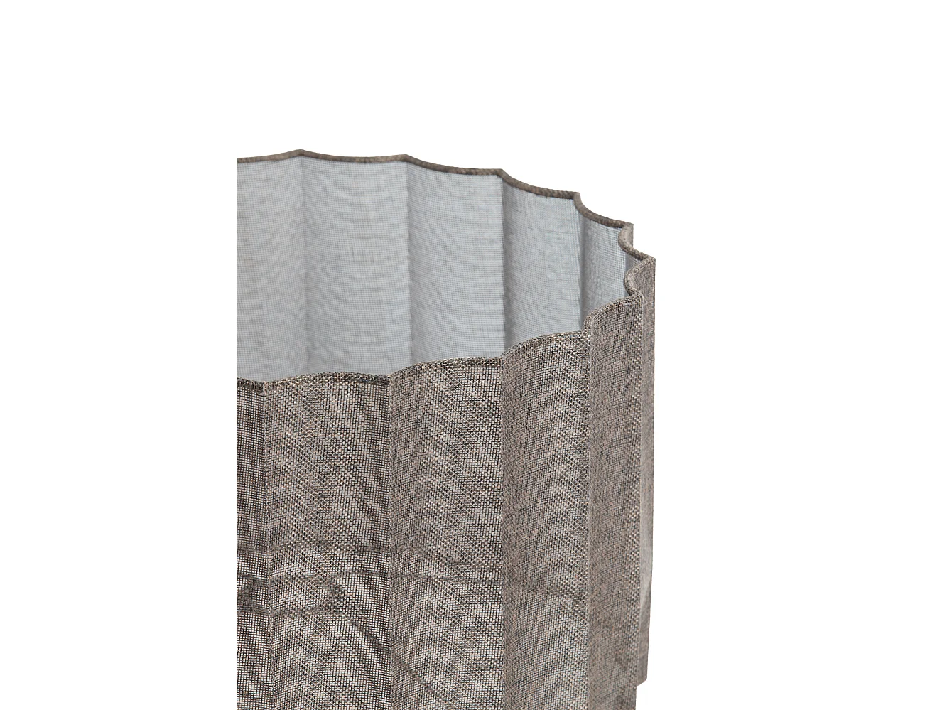 Abat-jour DISLI - Ø40x25cm - Marron