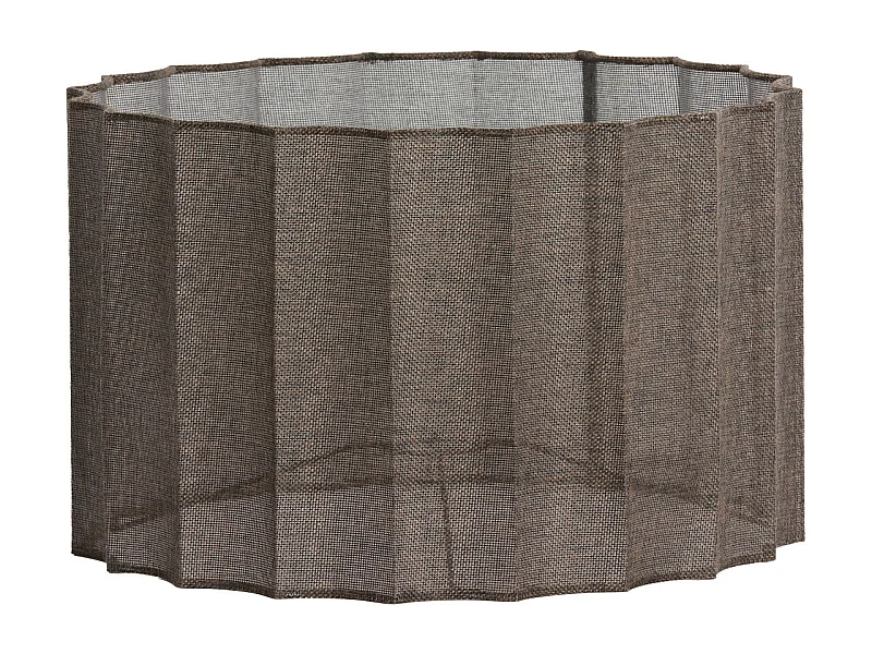 Lampenkap DISLI - Ø40x25cm - Bruin