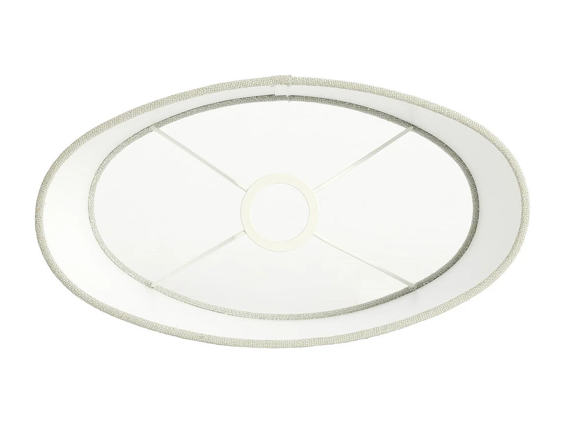 Lampenschirm LIVIGNO - 35x30x18cm - Grau