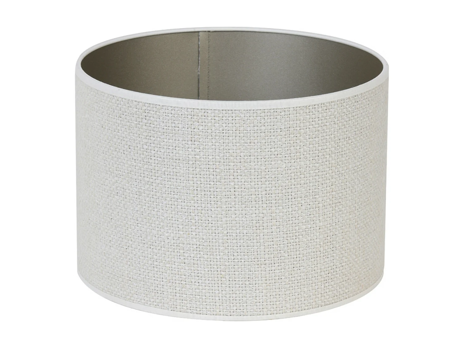 Lampenkap SAVERNA - Ø20x15cm - Wit