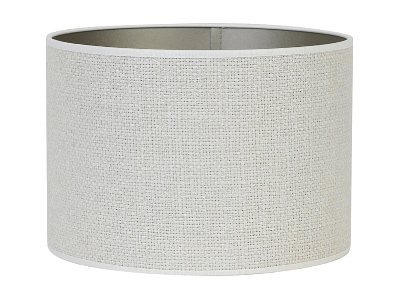 Abat-jour SAVERNA - Ø20x15cm - Blanc