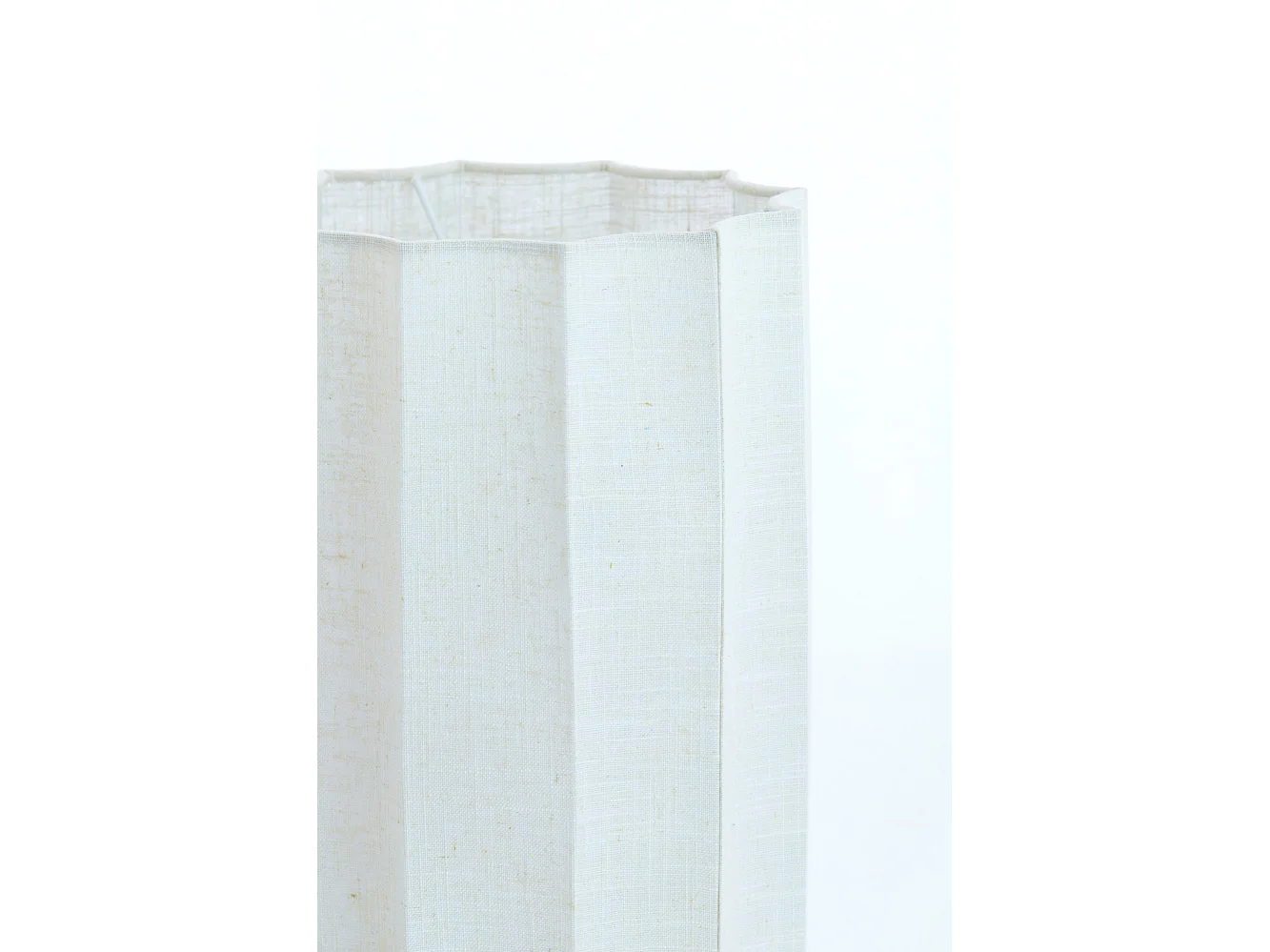 Abat-jour DISLI - Ø24x35cm - Blanc