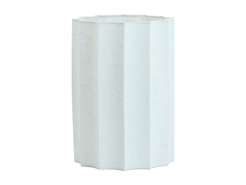 Lampenschirm DISLI - Ø24x35cm - Weiß