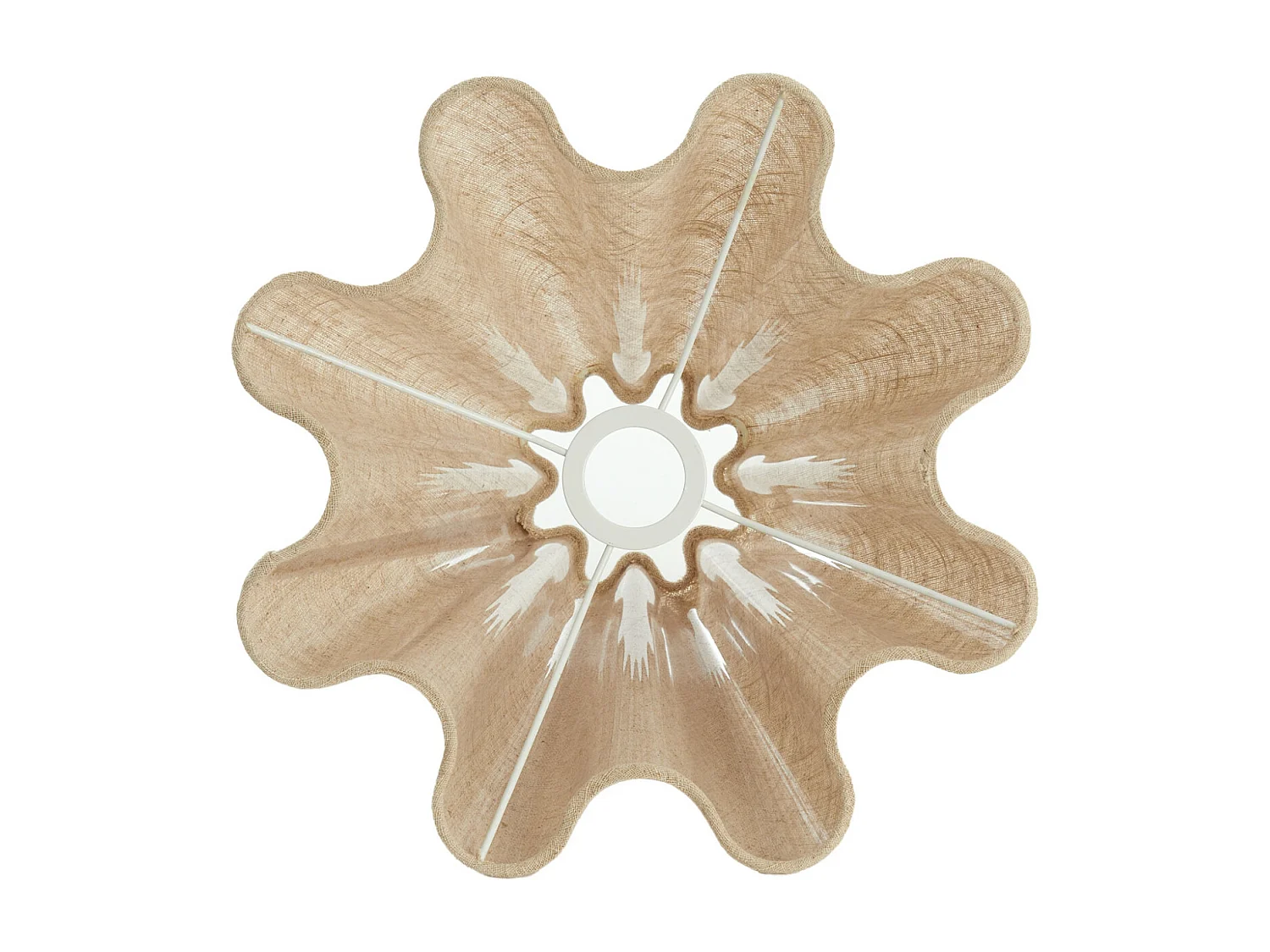 Abat-jour BEZAHA - 35x10,5x20cm - Marron