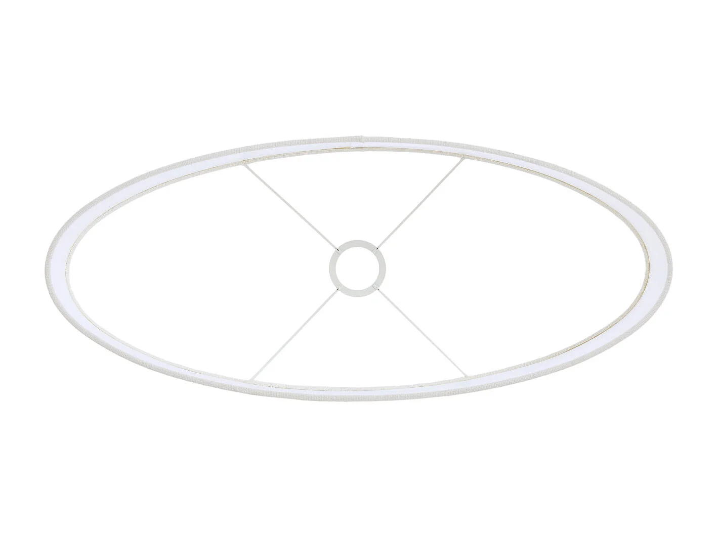 Lampenschirm LIVIGNO - 58x24x32cm - Weiß