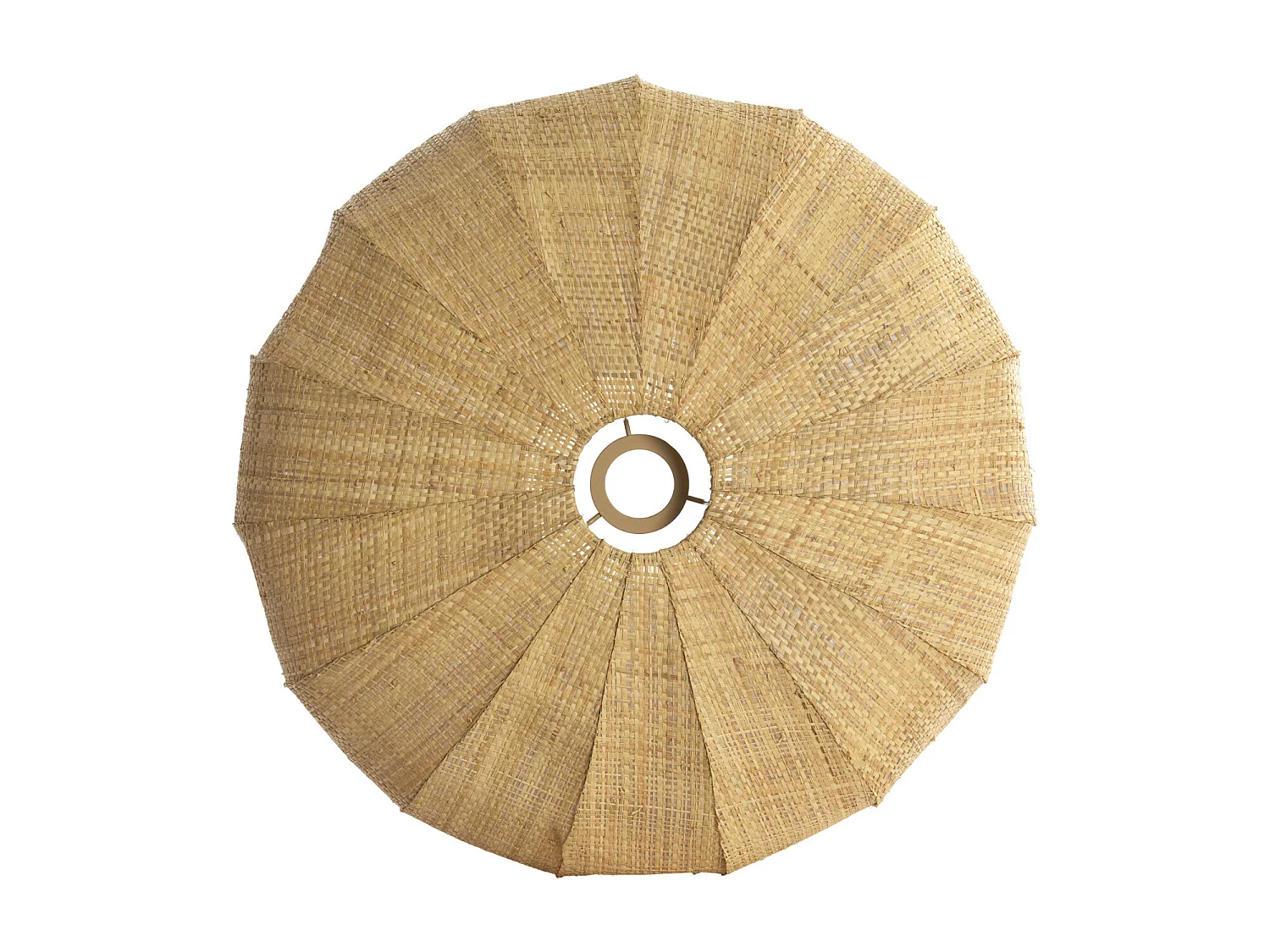 Lampenkap RAFIKA - Ø50x21cm - Bruin