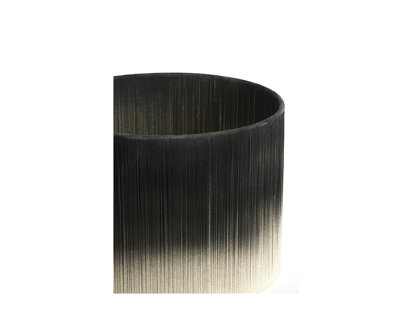 Abat-jour TOSSA - Ø40x30cm - Noir