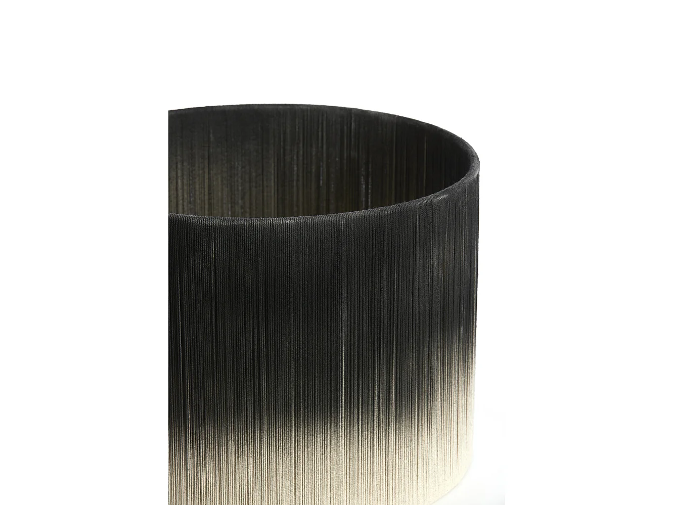 Abat-jour TOSSA - Ø40x30cm - Noir