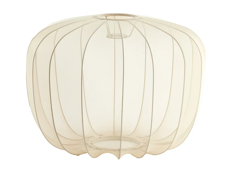 Lampenschirm PLUMERIA - Ø40x30cm - Beige