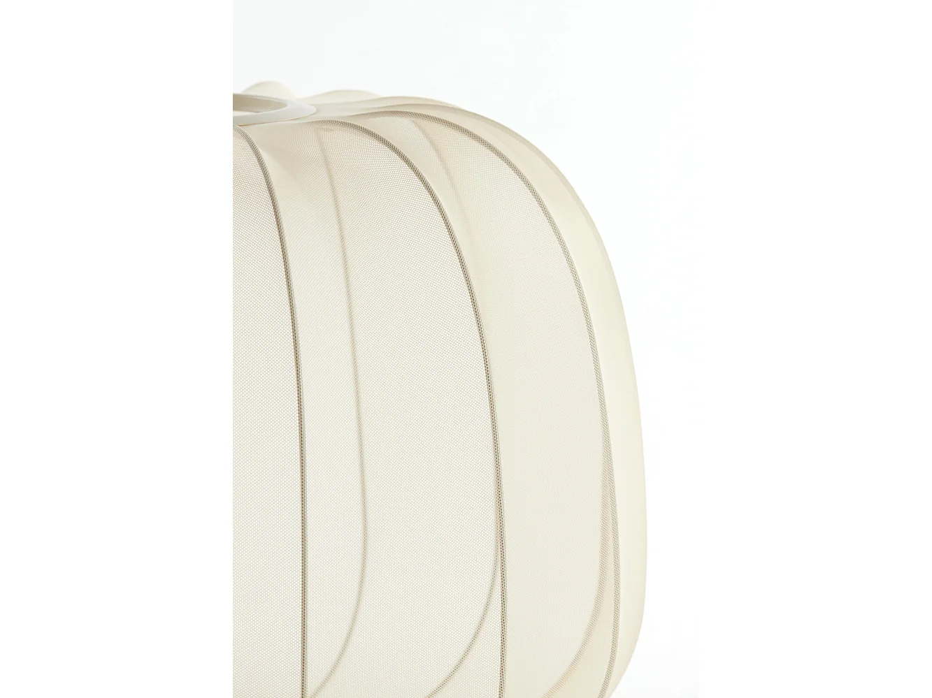 Abat-jour PLUMERIA - Ø40x30cm - Beige