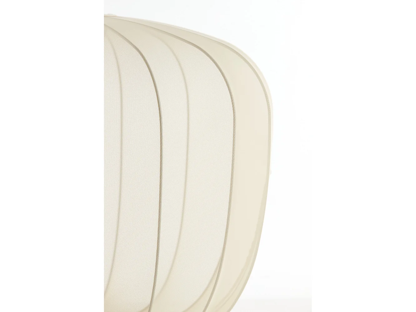 Abat-jour PLUMERIA - Ø40x30cm - Beige