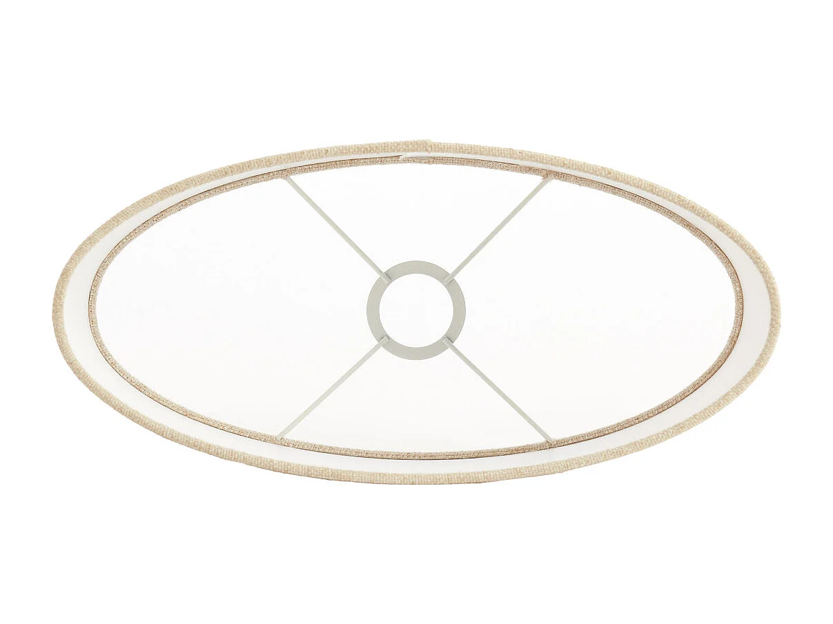 Abat-jour LIVIGNO - 45x21x32cm - Marron