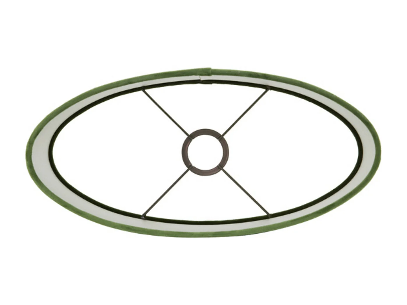 Abat-jour VELOURS - 38x17,5x28cm - Vert