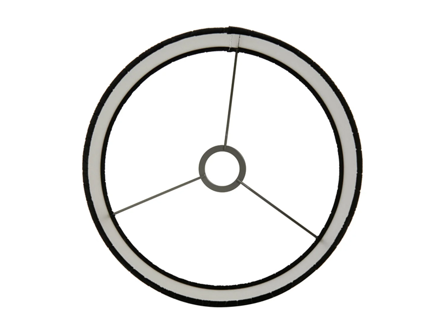 Abat-jour PRAYA - Ø30x21cm - Noir