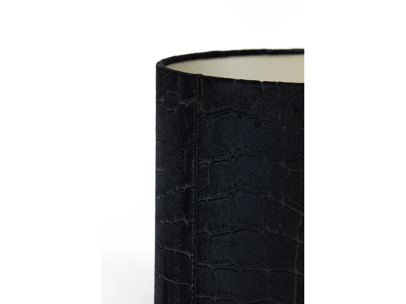 Abat-jour PRAYA - Ø30x21cm - Noir