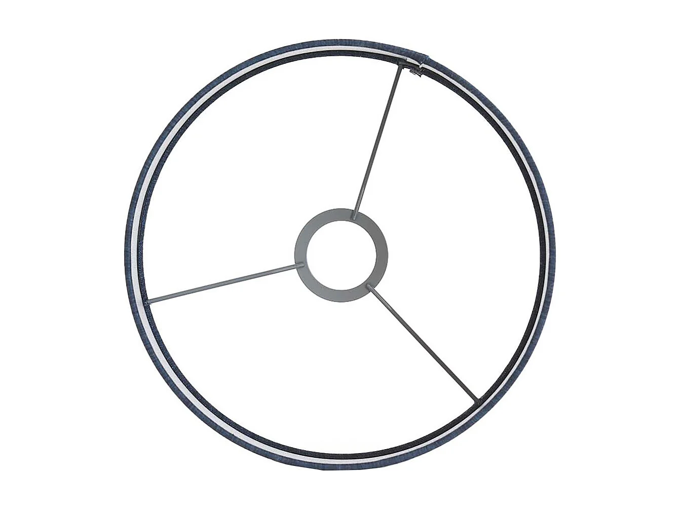 Pantalla HARPER - Ø25x18cm - Azul