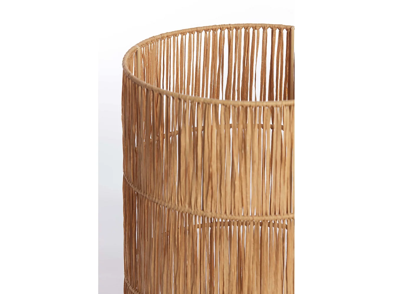 Lampenschirm LANZANO - Ø25x30cm - Braun