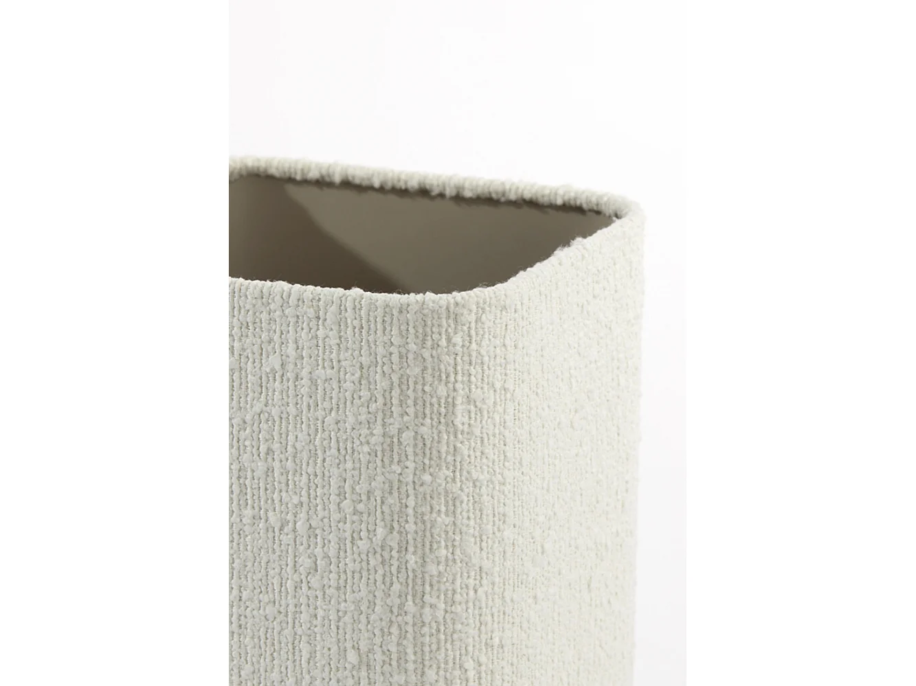 Lampenkap BOLERO - Ø20x26cm - Wit