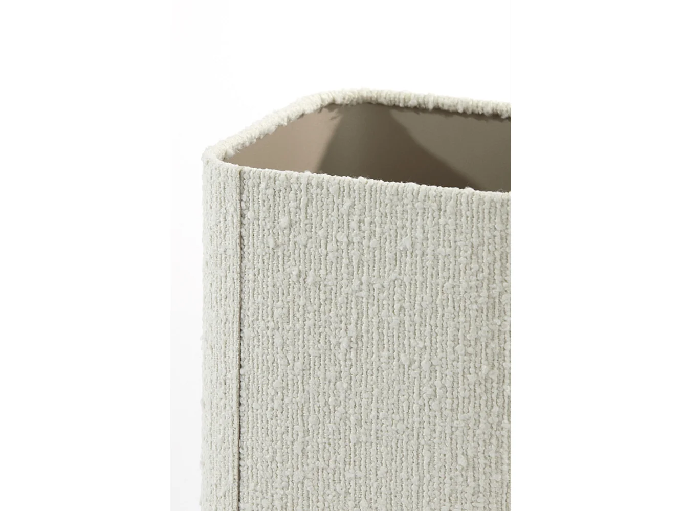 Lampenkap BOLERO - Ø20x26cm - Wit