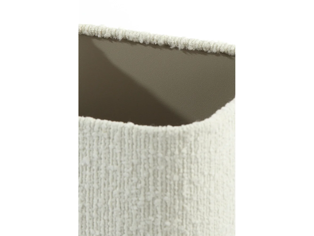 Abat-jour BOLERO - Ø20x26cm - Blanc