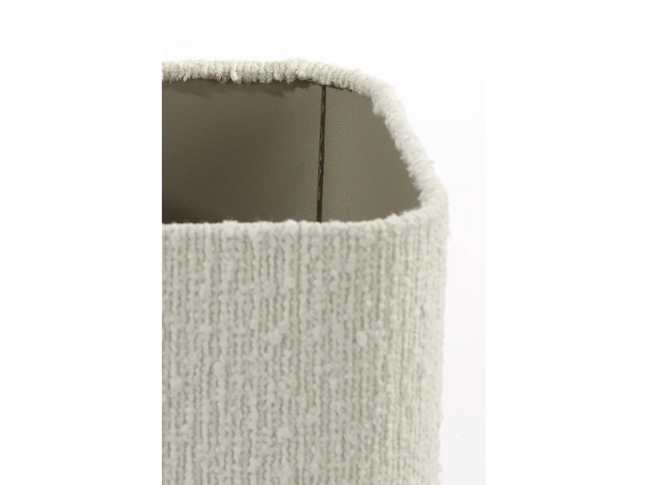 Abat-jour BOLERO - Ø20x26cm - Blanc