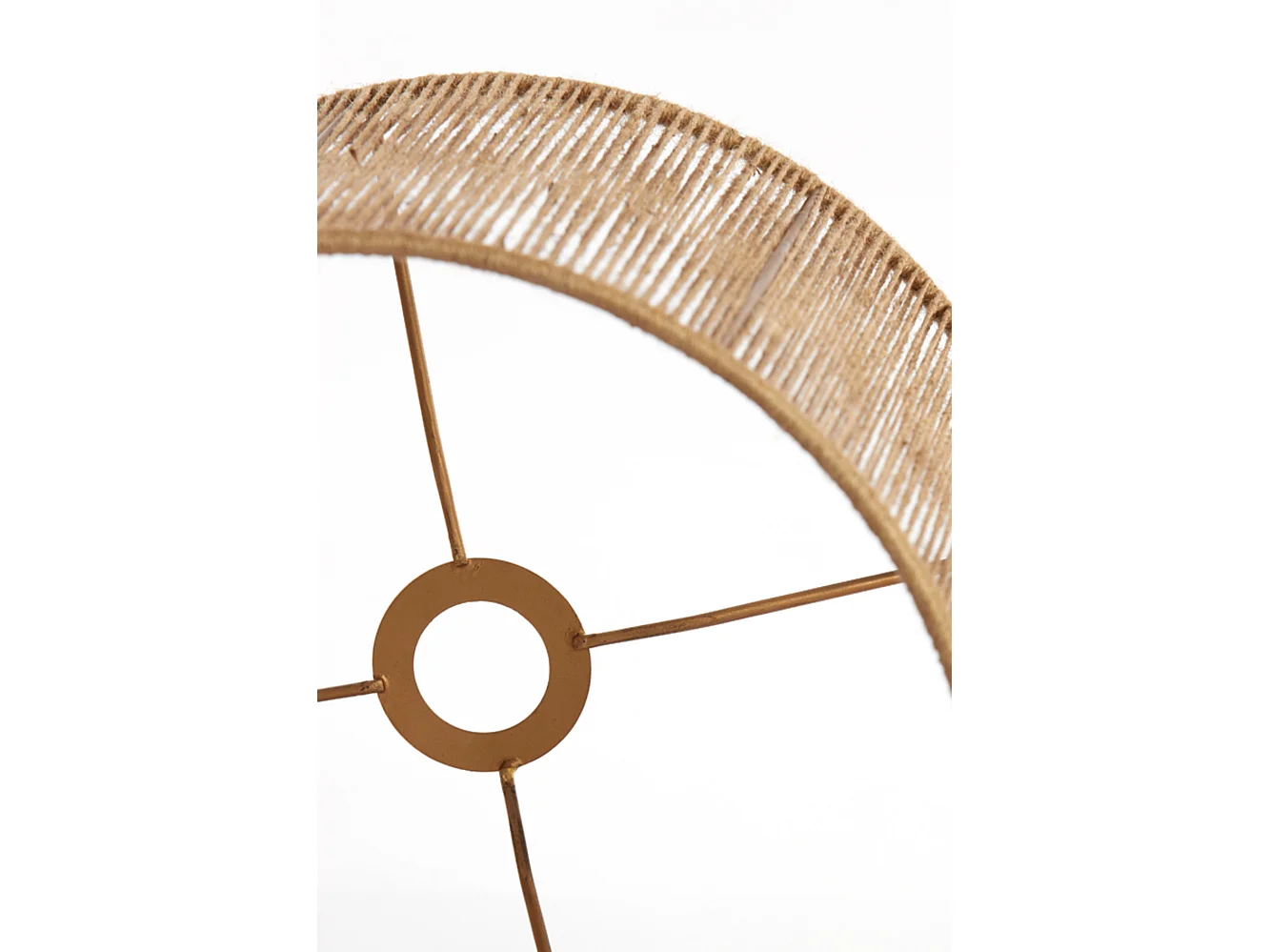 Abat-jour TOSSA - Ø40x30cm - Marron