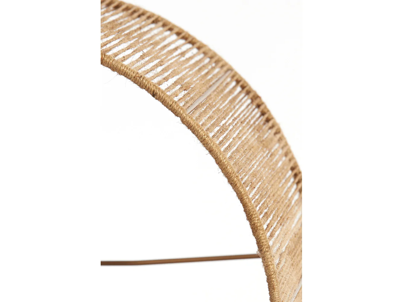 Abat-jour TOSSA - Ø40x30cm - Marron