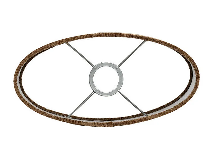 Lampenkap FLAIR - 30x15x25cm - Bruin