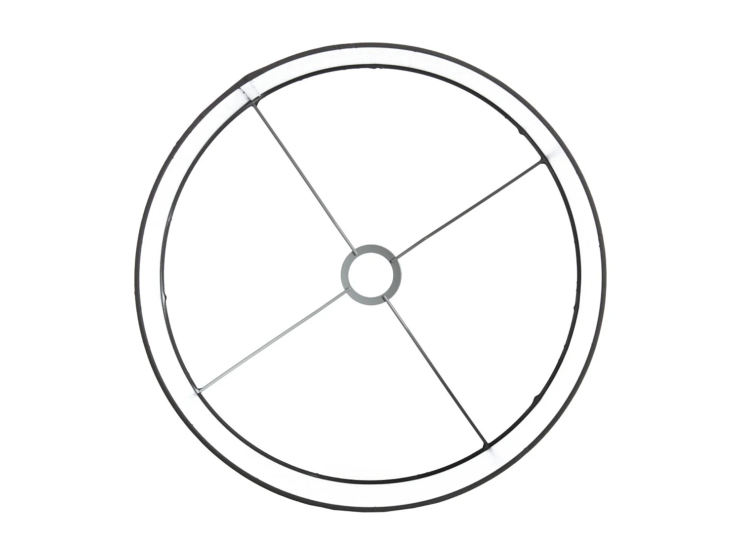 Abat-jour SENDAI - Ø40x30cm - Noir