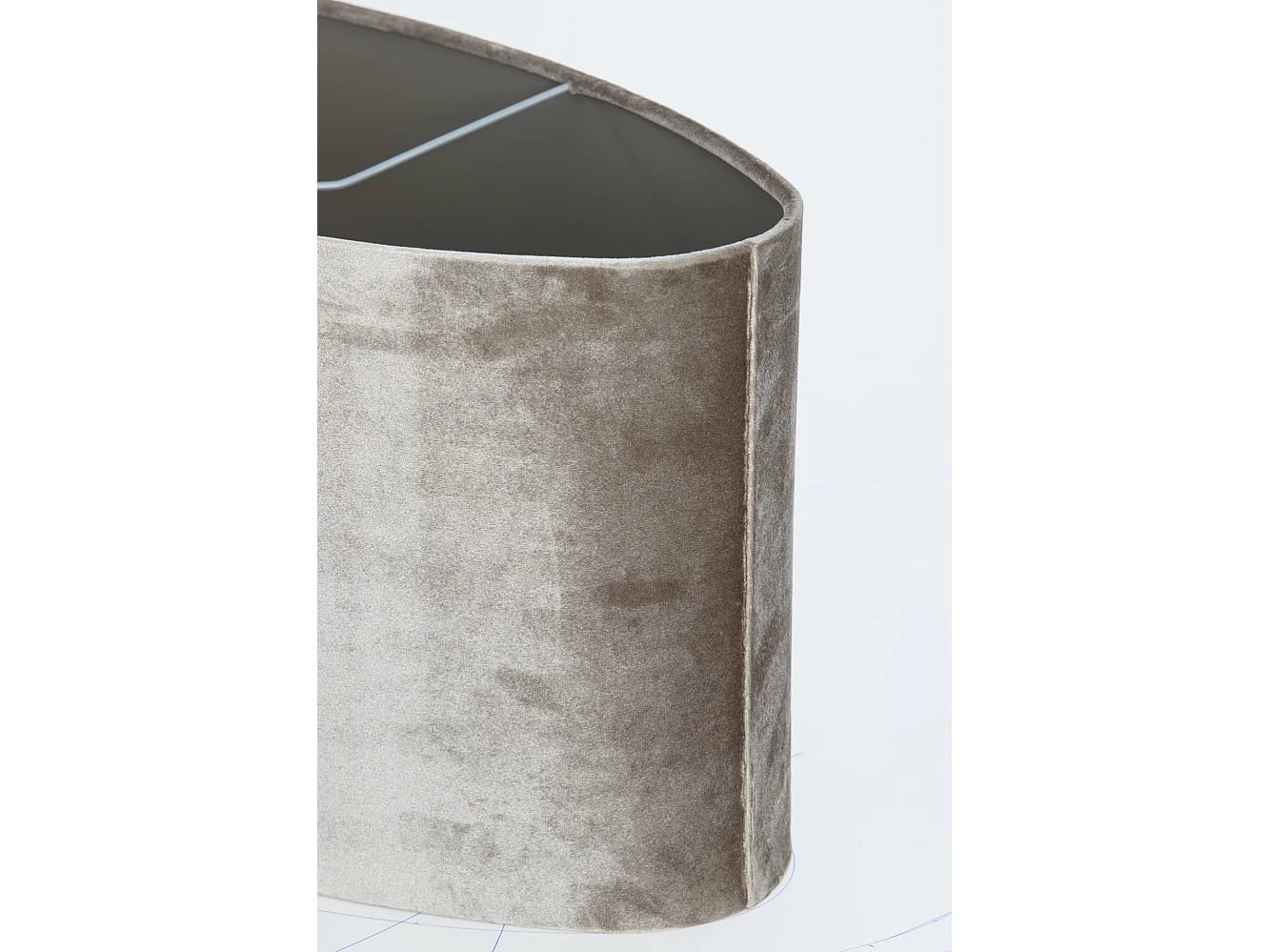 Abat-jour PALATA - 58x24x27cm - Marron