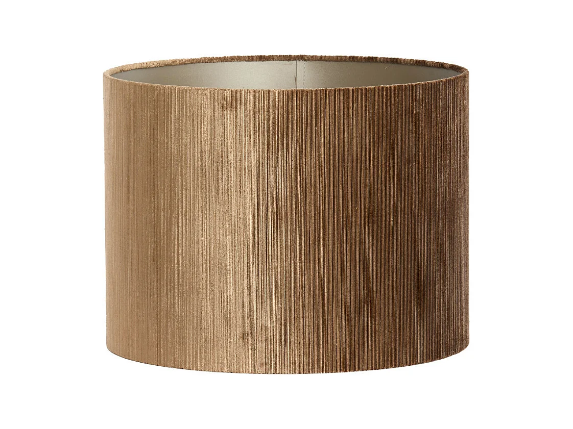 Abat-jour FLAIR - Ø30x21cm - Marron