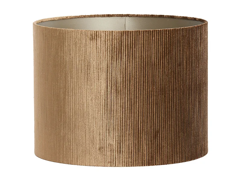 Abat-jour FLAIR - Ø30x21cm - Marron