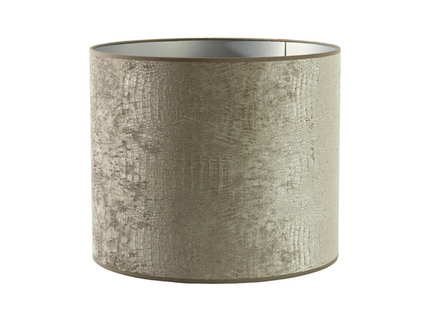 Lampenschirm CHELSEA - Ø40x35cm - Silber