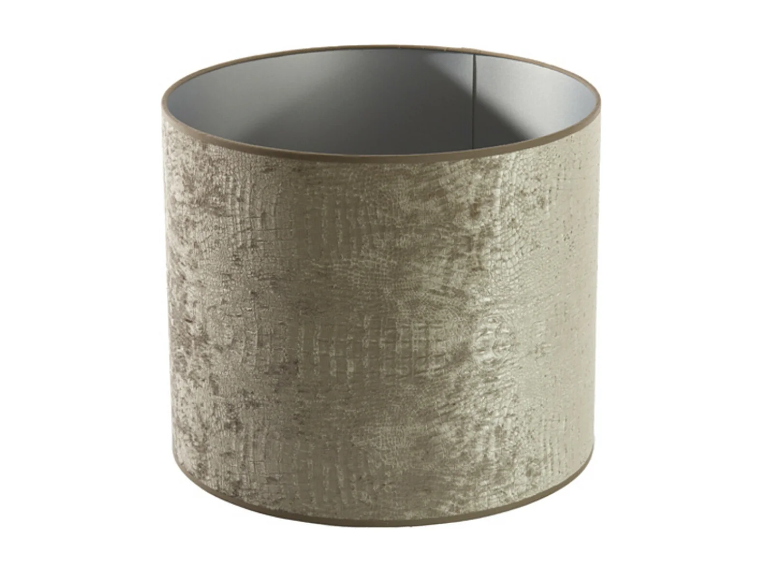 Abat-jour CHELSEA - Ø40x35cm - Argent