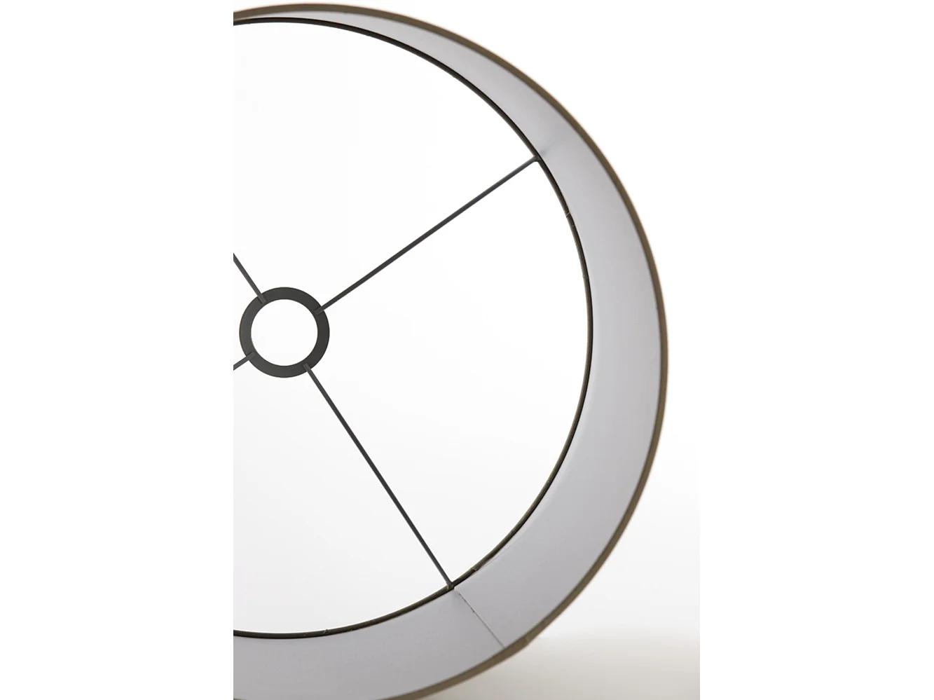 Abat-jour CHELSEA - Ø40x35cm - Argent