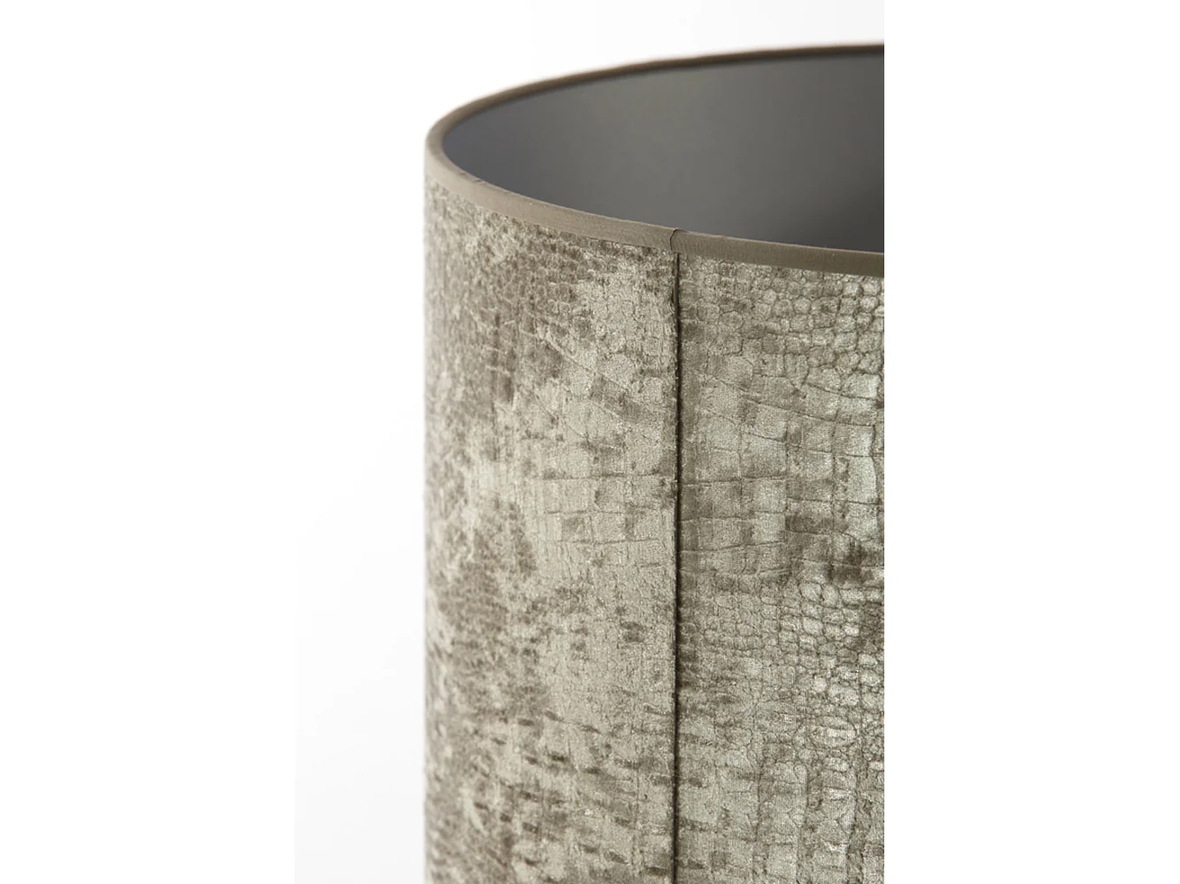 Abat-jour CHELSEA - Ø40x35cm - Argent